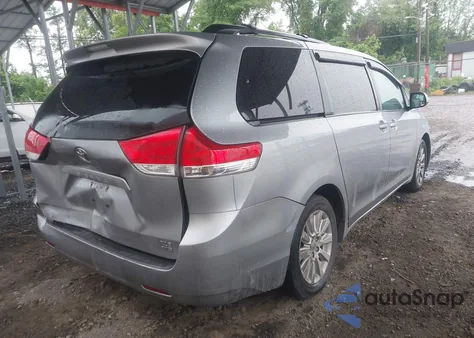 2011 Toyota Sienna Xle from USA, damaged, VIN 5TDDK3DC2BS001748
